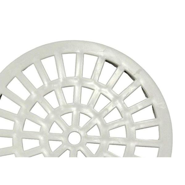 Grelha Plastica Redonda Branca Herc 15X15Cm - 2285 - Kit C/6 Peca Imagem de Grelha Plastica Redonda Branca Herc 15X15Cm - 2285 - Kit C/6 Peca