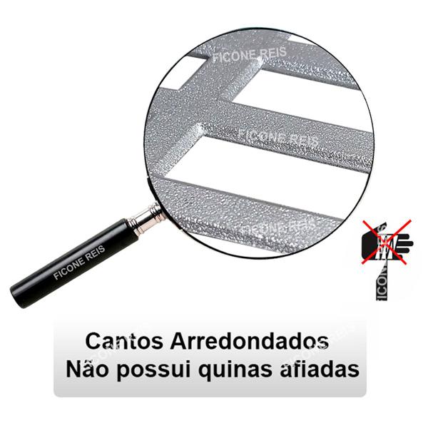 Grelha Pluvial 20X20 Aluminio com Coletora Saída Baixa 75mm e Tela Anti Insetos - Ficone Reis Imagem de Grelha Pluvial 20X20 Aluminio com Coletora Saída Baixa 75mm e Tela Anti Insetos - Ficone Reis