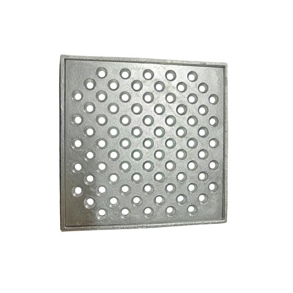 Grelha Ralo Pluvial 15x15 Aluminio Anti Inseto e Suporte - Ficone & Reis Imagem de Grelha Ralo Pluvial 15x15 Aluminio Anti Inseto e Suporte
