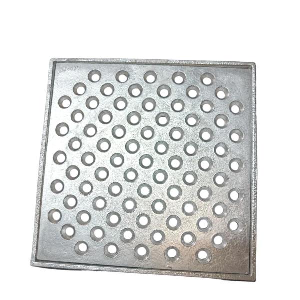 Grelha Ralo Pluvial 15x15 Aluminio Anti Inseto e Suporte - Ficone & Reis Imagem de Grelha Ralo Pluvial 15x15 Aluminio Anti Inseto e Suporte