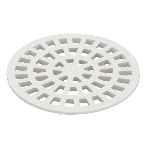 Grelha Redonda 15x15 PVC Branca Krona Imagem de Grelha Redonda 15x15 PVC Branca Krona