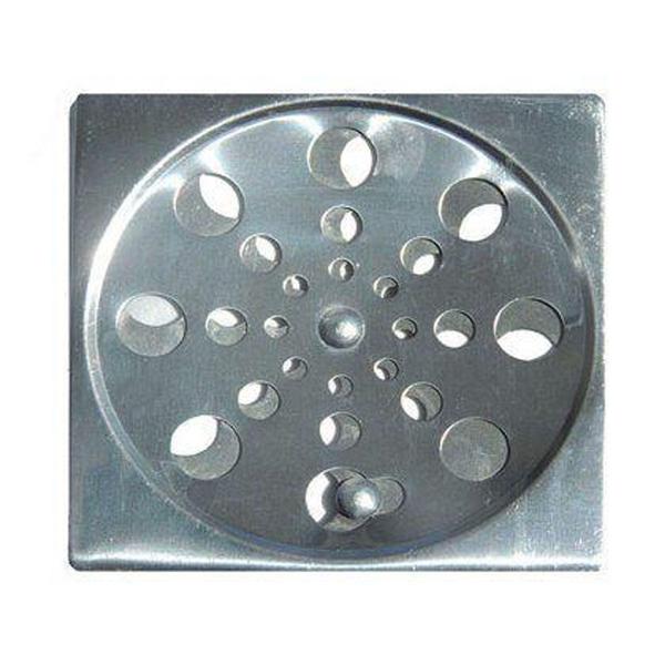 Grelha sem Caixilho Overtime Inox 15x15cm Aço 430 Imagem de Grelha sem Caixilho Overtime Inox 15x15cm Aço 430