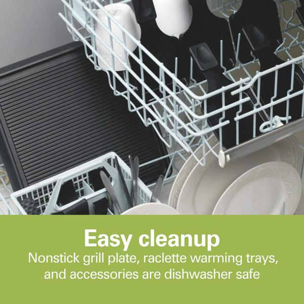 Grelhador Raclette Elétrico Hamilton Beach 31612-MX - Ideal para