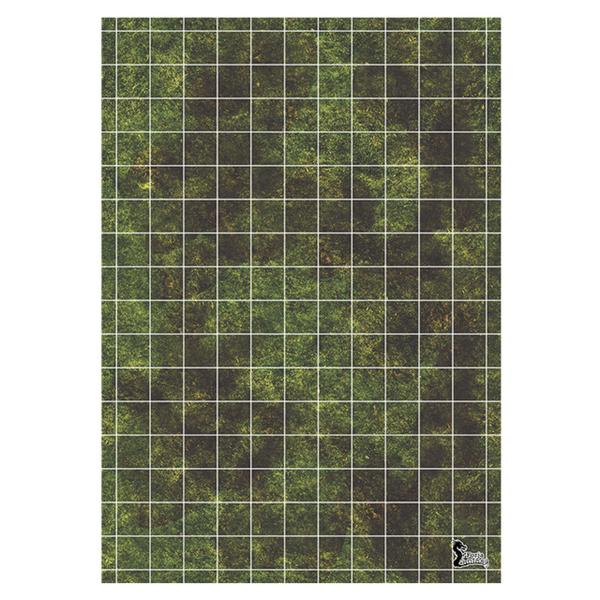 Imagem de Grid de Batalha Terreno - Dupla Face - 29x41cm - RPG