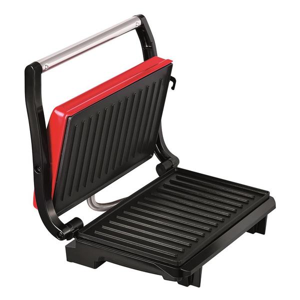 Imagem de Grill Arno Compact Uno com Antiaderente Vermelho - 110V