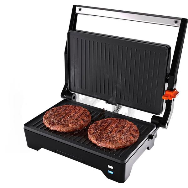 Imagem de Grill Cadence Chapa Firme Antiaderente Inox 127V - GRL621