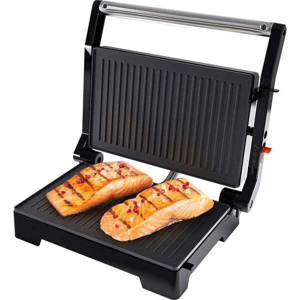 Imagem de Grill Cadence Constrast Chapa Dupla Preto 220V - Grl616