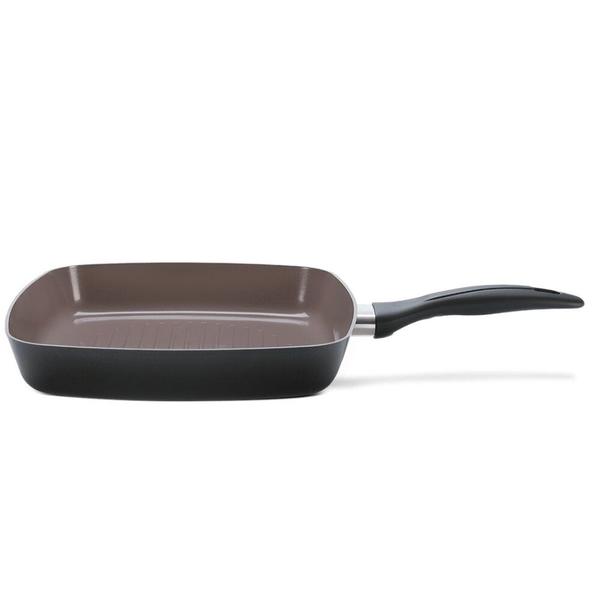 Imagem de Grill Ceramic Life Smart Plus Preto 26x26x4,3cm 2 Litros Brinox