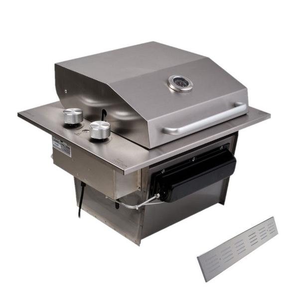 Imagem de Grill Churrasqueira Diamond Premium Com Tampa Gás Titan + Veneziana