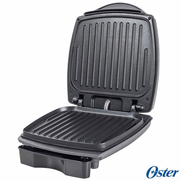 Imagem de Grill Elétrico Burguer 2 em 1 Oster com Capacidade para 04 Fatias - OGRL500