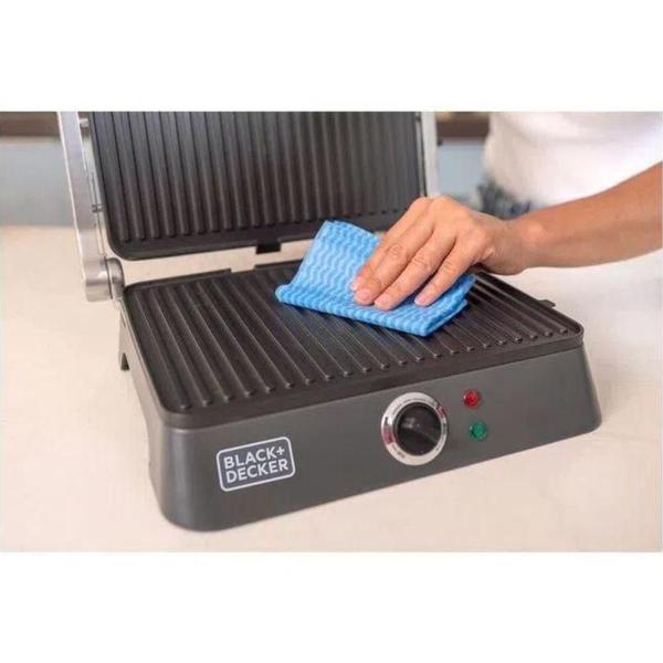 Imagem de Grill Elétrico G1400-B2 Com Abertura 180 Black+Decker 127V