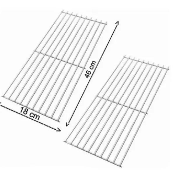 Imagem de Grill Inox 6 Espetos para Churrasqueira mais Acessórios