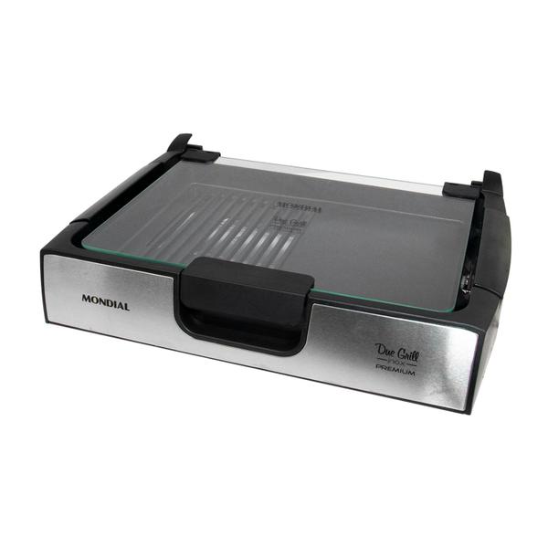 Imagem de Grill Mondial Due Grill Inox Premium G-10 - 1500W - 220V - Prata