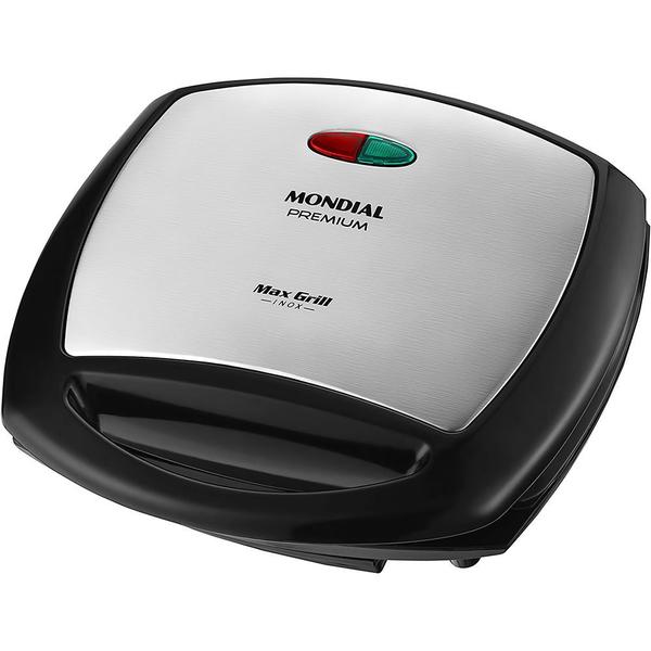 Imagem de Grill Mondial Max Premium G-07 1200 W 220V - Preto/Prata