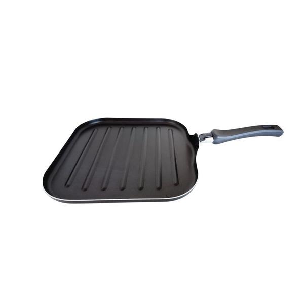 Imagem de Grill Ondulada  24X24X1.6  Antiaderente Com Caixa