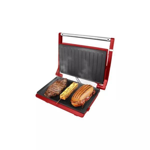 Imagem de Grill Panini Vermelho 1200w 127v Kian