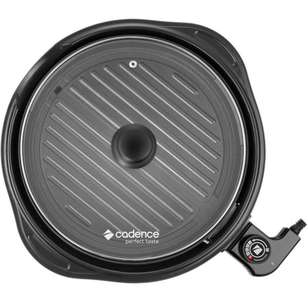 Imagem de Grill redondo antiaderente 1.250 watts Perfect Taste - GRL300 - Cadence