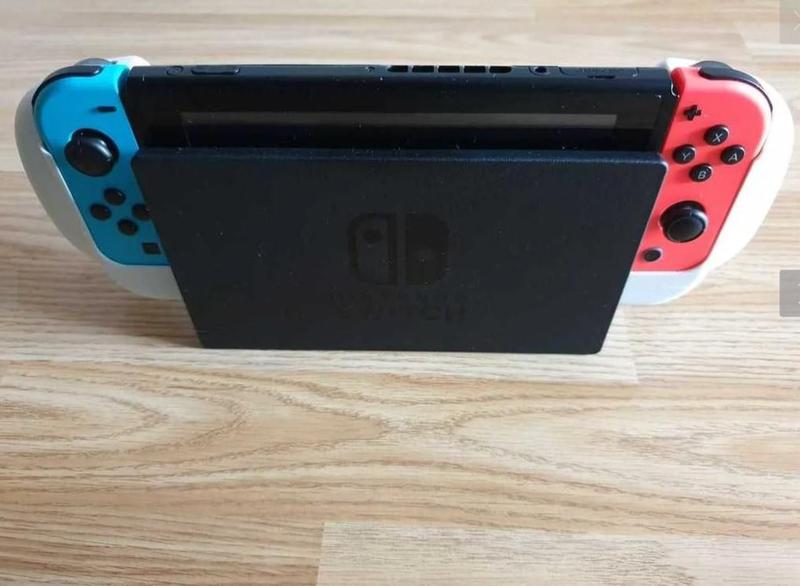 Imagem de Grip De Mão Nintendo Switch Controle Joy Con Joystick V2