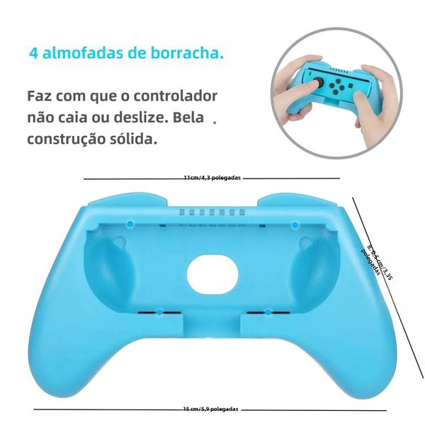 Imagem de Grip para Joy-Con Nintendo Switch - 2 Peças