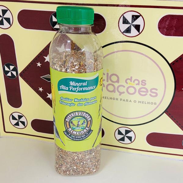 Gritz mineral alta performance pequenos pássaros 700g - PET ALMEIDA'S Imagem de Gritz mineral alta performance pequenos pássaros 700g