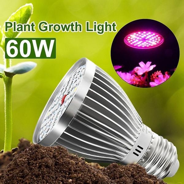 Imagem de Grow Light 4 lâmpadas E27 60W 2835 SMD Full Spectrum 85-265V