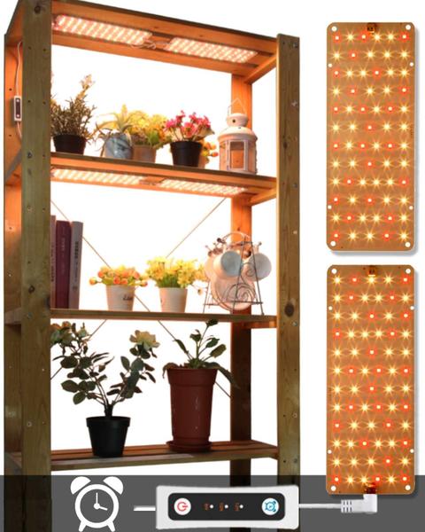 Imagem de Grow Light APLANT LED ultrafino de 20 W de espectro total 132 LEDs