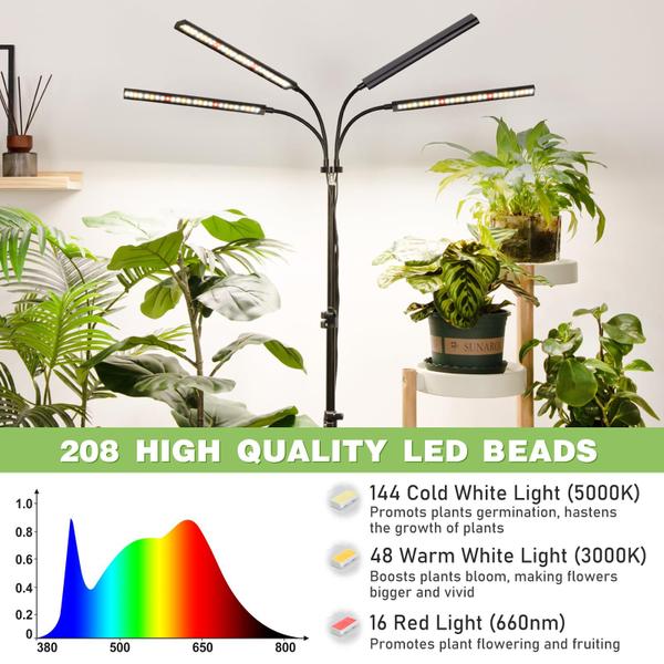 Imagem de Grow Lights FOXGARDEN A0160 Full Spectrum com suporte para tripé