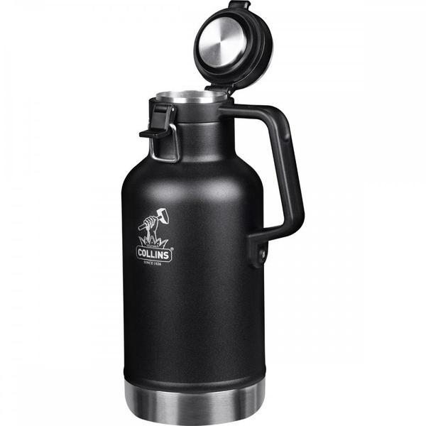 Imagem de Growler Térmico Aço Inoxidável Preto 1,9l Collins - 239304