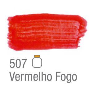 Imagem de Guache 250ml Acrilex vermelho fogo 507