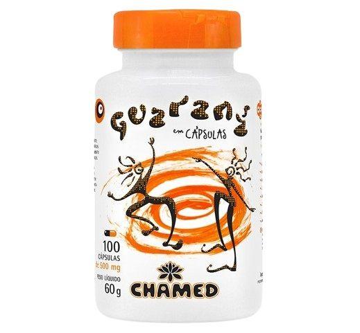 Imagem de Guaraná 500mg 100 Cápsulas - Chamed