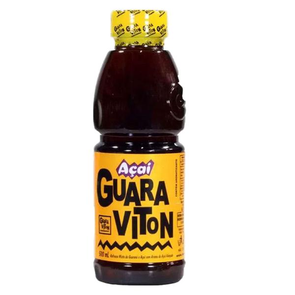 Imagem de GUARAVITON Natural Açai Pet 500ml (24 Unidades)