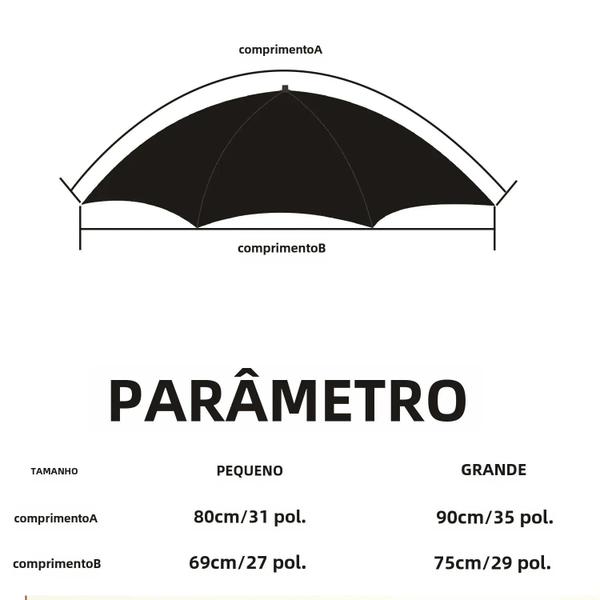 Imagem de Guarda-Chuva Dobrável com Proteção UV - Impermeável, Dupla Camada, para Pesca e Praia