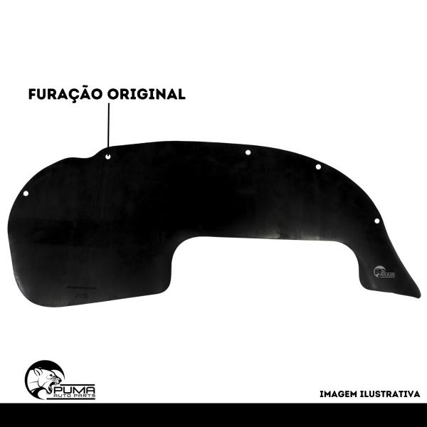 Imagem de Guarda Pó Caixa De Rodas Para-Lama L200 Triton 2007 Até 2016 Dianteiro