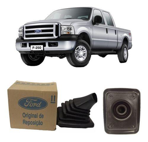 Imagem de GUARDA-PO EXTERNO DA ALAVANCA DE MUDANCAS F-250 1999 a 2003