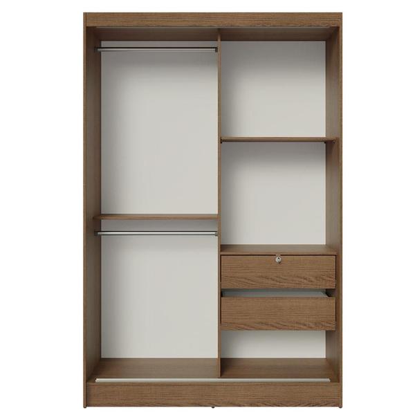 Imagem de Guarda-Roupa 2 Portas de Correr Rustic Max Madesa