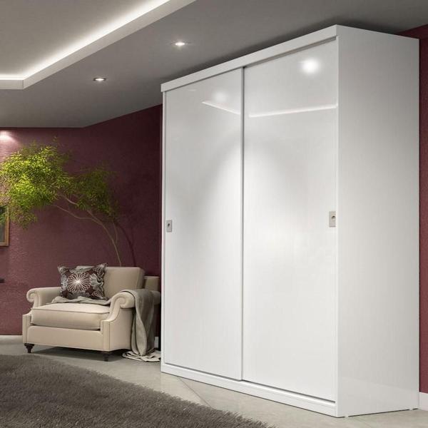 Imagem de Guarda-Roupa 2 Portas de Correr, THB Harmony 4307, Branco