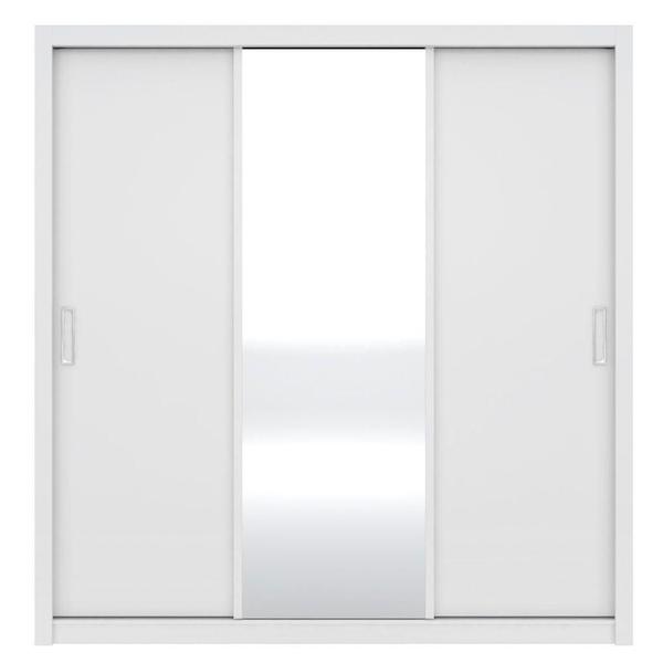 Imagem de Guarda Roupa 3 Portas 2 Gavetas Branco