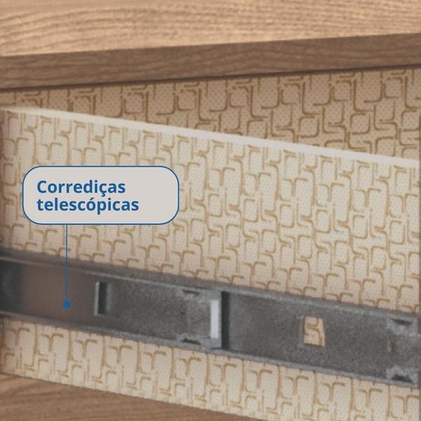 Imagem de Guarda Roupa 3 Portas 2 Gavetas Wood