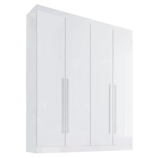 Imagem de Guarda Roupa 4 Portas 3 Gavetas Da Vinci D'Doro Branco