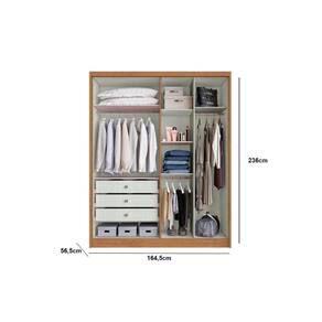 Imagem de Guarda Roupa 4 Portas Hannover Branco