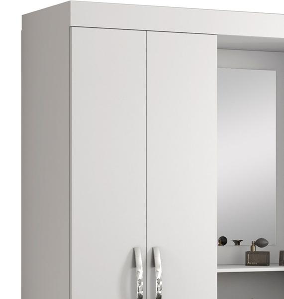 Imagem de Guarda-Roupa 4 Portas Huntano Branco - MoveisAqui