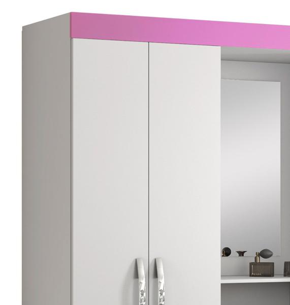 Imagem de Guarda-Roupa 4 Portas NT 5015 Rosa - Notável