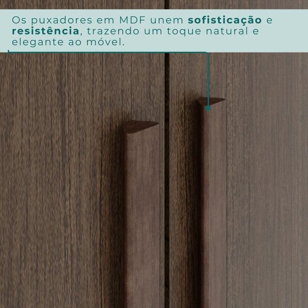 Imagem de Guarda-roupa 6 Portas 1 Gaveta Anápolis 100% Mdf New Canion