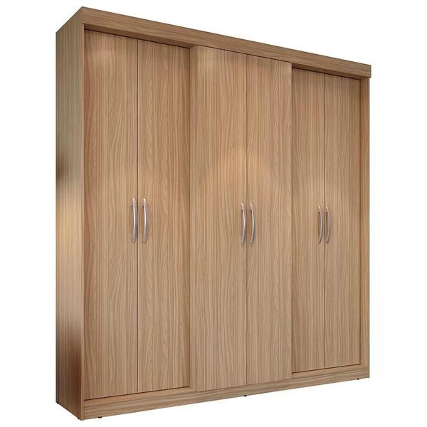 Imagem de Guarda-Roupa 6 Portas Casal Édez Pine, Cedro