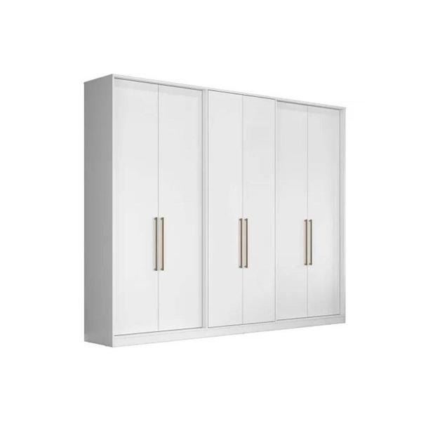 Imagem de Guarda Roupa 6 Portas  e 4 Gavetas PH1720 Branco - Herval