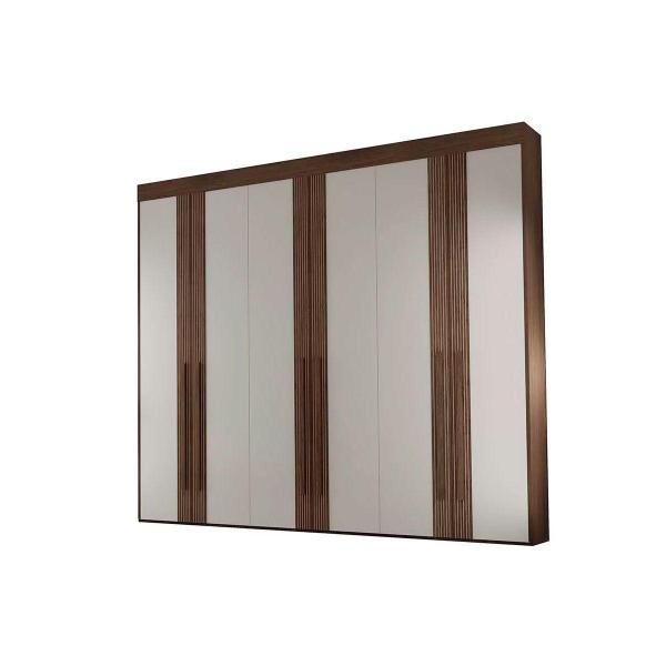 Imagem de Guarda Roupa 6 Portas e 6 Gavetas Lucca Premium Naturale - Rufato