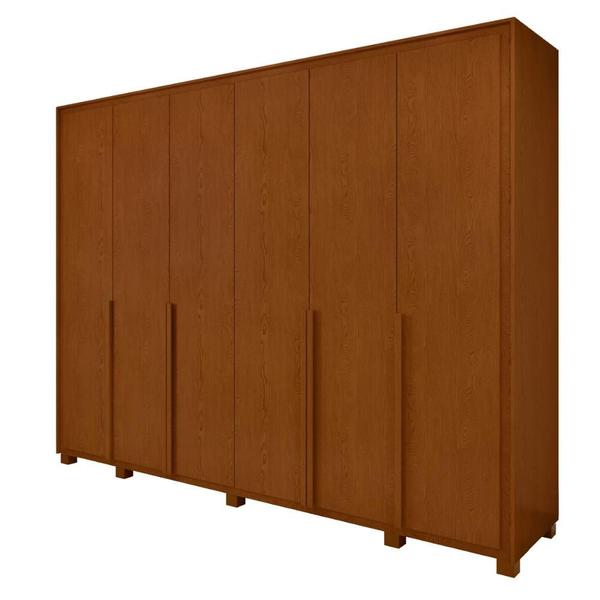 Imagem de Guarda Roupa 6 Portas S/ Espelho Easy Space Frassino Lopas