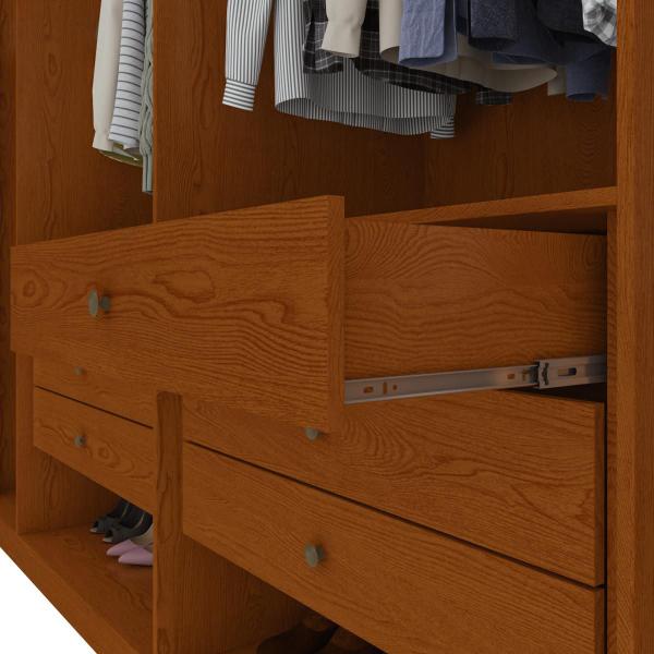 Imagem de Guarda Roupa  6 Portas Sem Espelho Frassino Easy Space Lopas