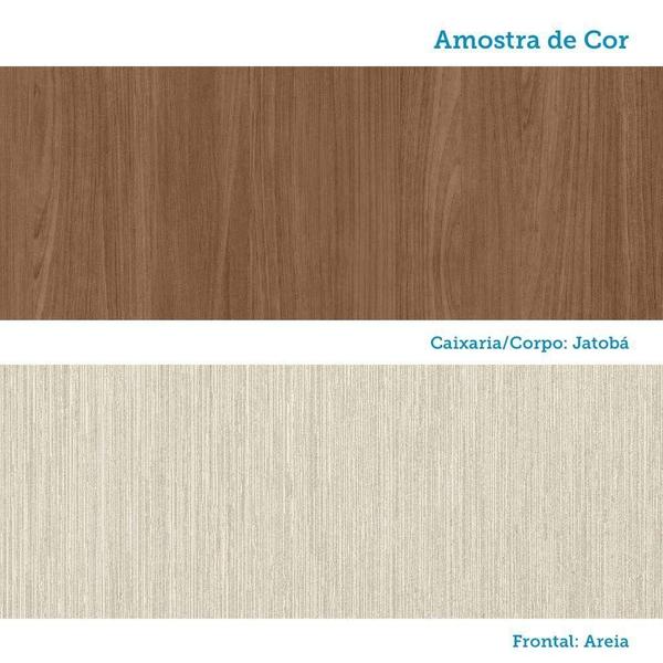 Imagem de Guarda Roupa 8 Pts E 6 Gts C Esp Havana Master Santos Andirá Jatoba/areia