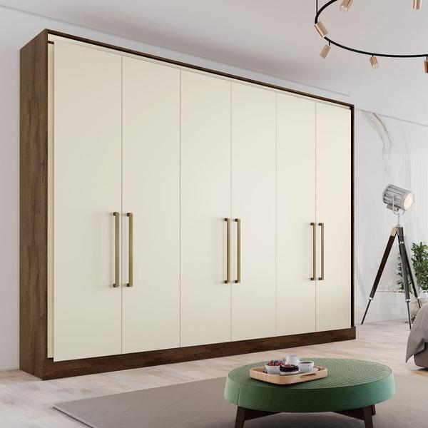 Imagem de Guarda Roupa Argos 6 Portas MDF - MadeMarcs